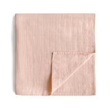 Mushie Organic Cotton Muslin Swaddle Blanket
