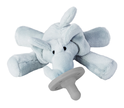 Silicone Pacifier with Soft Toy for Newborns – Gum-Friendly Comfort Soother