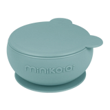 Stay-Put Silicone Suction Bowl with Lid