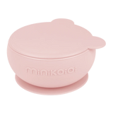 Stay-Put Silicone Suction Bowl with Lid