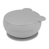 Stay-Put Silicone Suction Bowl with Lid