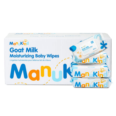 ManuKind Goat Milk Infused Baby Wipes