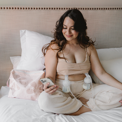 BOOBIE Nursing & Pumping Bralette – Hands-Free, Wire-Free Comfort
