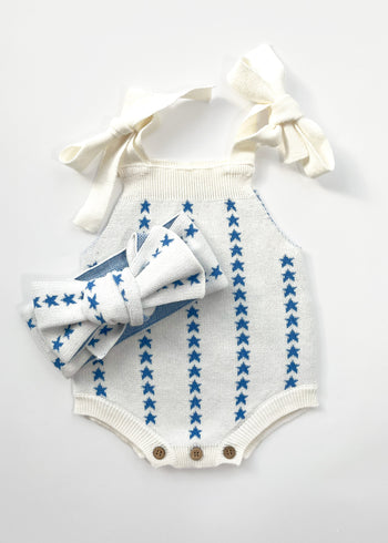 Bright Stars Romper + Bow