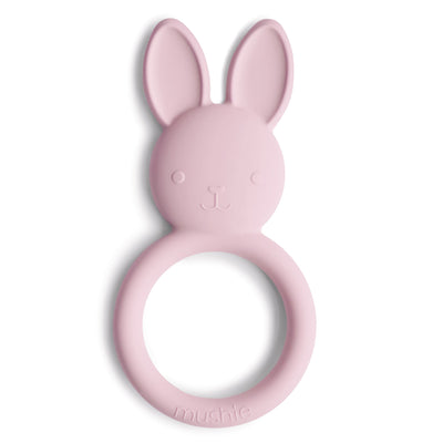 Mushie Bunny Teether – Silicone Baby Teething Toy