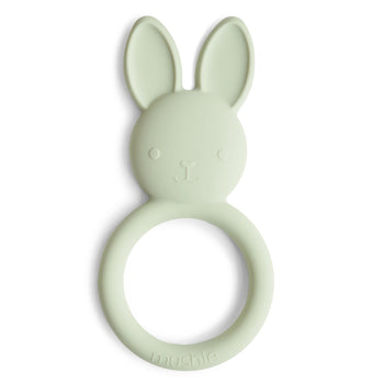 Mushie Bunny Teether – Silicone Baby Teething Toy
