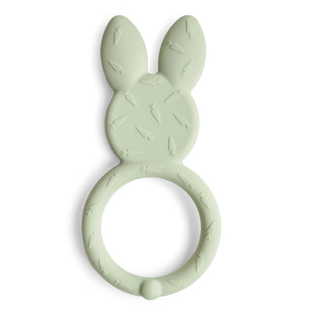 Mushie Bunny Teether – Silicone Baby Teething Toy