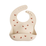 Mushie Silicone Baby Bib – Adjustable Catch-All Bib