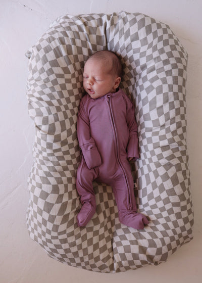 Bamboo Zip Pajamas | Amethyst