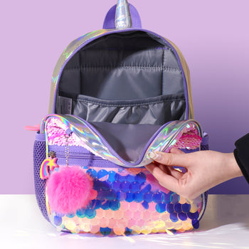 SUNVENO Unicorn Sequin Backpack