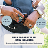 Colugo The Baby Carrier 2 | 4-Position Baby Carrier with UPF 50 Sunshade, Newborn to Toddler