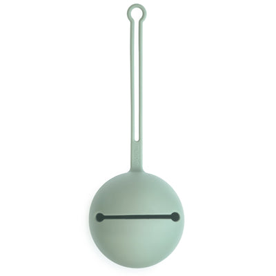 Mushie Silicone Pacifier Case – On-the-Go Pacifier Holder