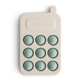 Mushie Phone Press Toy – Sensory Pop Toy for Babies