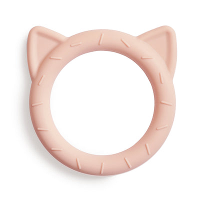 Mushie Cat Teether – Silicone Baby Teether
