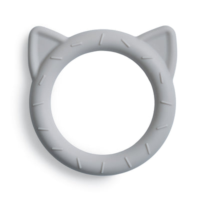 Mushie Cat Teether – Silicone Baby Teether