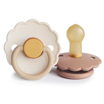 FRIGG Daisy Rubber Pacifier – Natural Latex Baby Pacifier