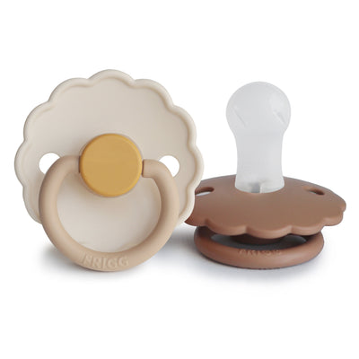 FRIGG Daisy Silicone Pacifier – SilkySoft™ Medical Grade Silicone
