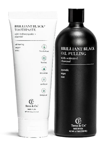 Charcoal Oil Pulling & Hydroxyapatite Toothpaste Bundle – Fluoride-Free Whitening & Enamel Repair