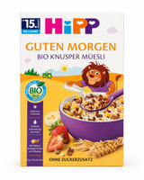 HiPP Crispy Cereal with Bananas and Strawberries 200 g (3534-01)