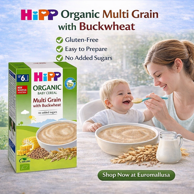 HiPP Multi Grain With Buckwheat Organic Baby Cereal 200G (30407)
