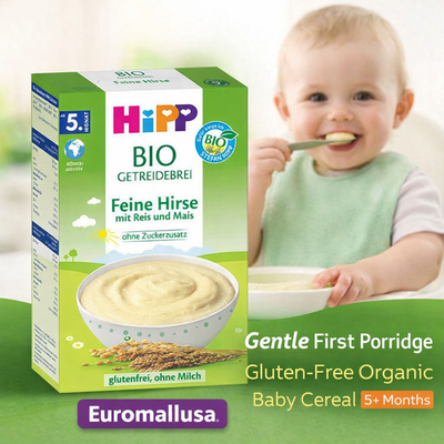 HiPP Millet with Rice and Corn Organic Baby Cereal 200 g (PL2830)