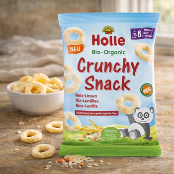 Holle Organic Crunchy Snack Rice-Lentils 25 g (161804)