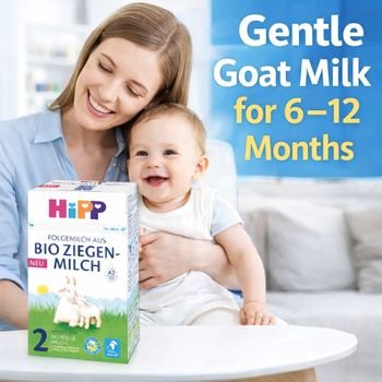 HiPP Goat Milk Formula Stage 2 (400g), German Version – 6+ Months