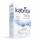 Kabrita baby food packaging on a white background