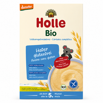 Holle Organic Wholegrain Oats Gluten-Free Porridge 250 g (171501)