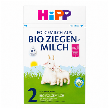 HiPP Goat Milk Formula Stage 2 (400g), German Version – 6+ Months