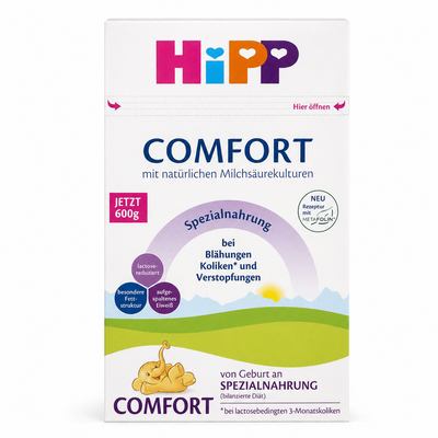 HiPP Comfort Special Formula 600g (German) – From Birth