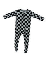 Black & White Checker Bamboo Jumpsuit – Classic Style, Everyday Comfort