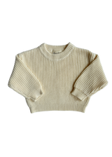 Chunky Knit Sweater - Cream
