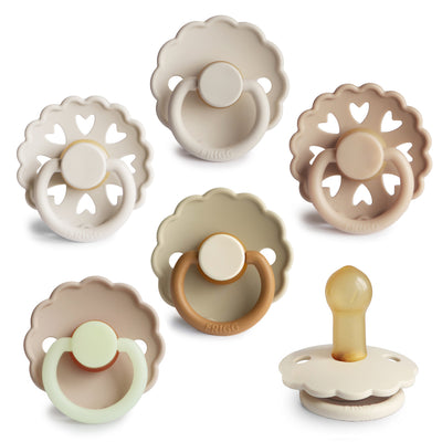 FRIGG Rubber Pacifier Set