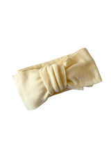 Classic Bow Headband - Cream