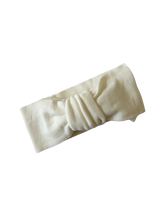 Classic Bow Headband - White