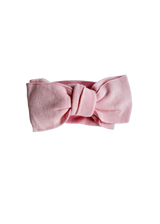 Classic Bow Headband - Powder Pink