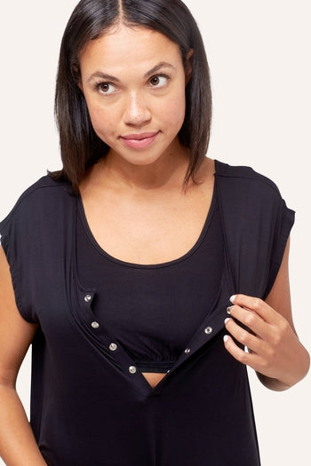 NOM Maternity Clementine Maternity + Nursing Nightie