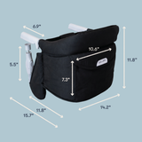 Colugo Clip On High Chair | Portable Hook-On Table High Chair with Built-In Carry Bag