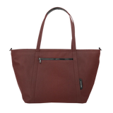 Colugo The Diaper Tote – Cocoa | Waterproof-Lined Diaper Bag Tote