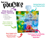 Flipping Holder Reusable Pouches
