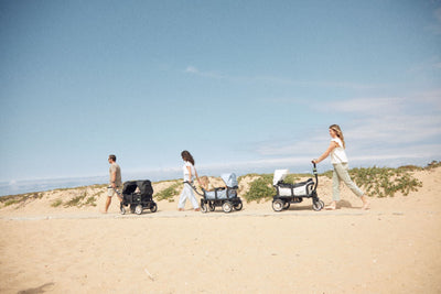 The Wagon (2 Canopy Bundle) - Weekender White