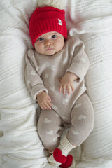 Organic Cotton Baby Pom Beanie – Little Love Collection