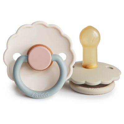 FRIGG Daisy Rubber Pacifier – Natural Latex Baby Pacifier