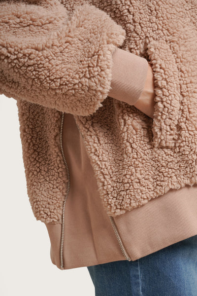 NOM Maternity Cozy Before & After Jacket