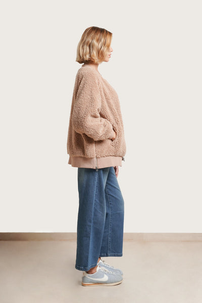 NOM Maternity Cozy Before & After Jacket