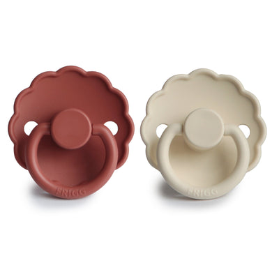 FRIGG Daisy Silicone Pacifier – SilkySoft™ Medical Grade Silicone