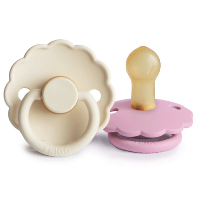 FRIGG Daisy Rubber Pacifier – Natural Latex Baby Pacifier