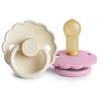 FRIGG Daisy Rubber Pacifier – Natural Latex Baby Pacifier