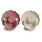 FRIGG Daisy Silicone Pacifier – SilkySoft™ Medical Grade Silicone